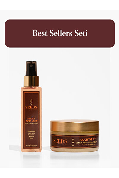 Best Sellers Seti- Kolay Manikür El Tırnak Peelingi & Kolay Tarama Saç Bakım Spreyi