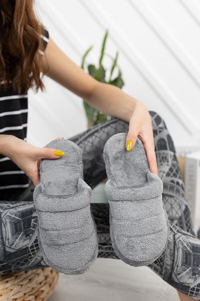 Moda Frato Modafrato SMT-03 Γυναικείες παντόφλες εσωτερικού χώρου Χειμερινές παντόφλες