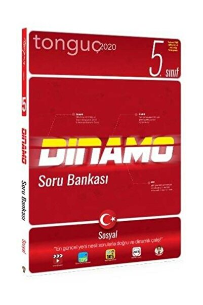 Tonguç Yayınları 5. Sınıf Sosyal Bilgiler Dinamo Soru Bankası Yeni !
