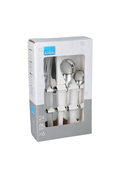 Amefa 24-Piece Actual Cutlery Set