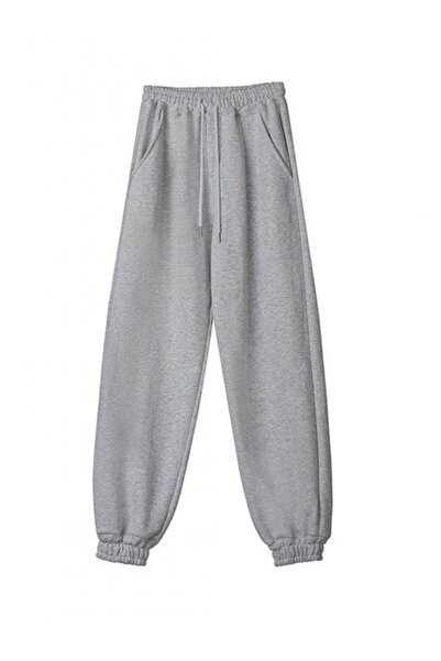 FİTGO Dečije sive Čupkani materijal trenirke