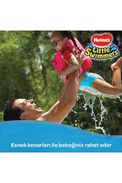 Huggies Huggıes Little Swımmers Mayo Bebek Bezi Beden:3-4 (7-15kg) 36 Adet (3pk*12)