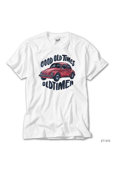 CrowsGate Volkswagen Good Old Times White T-Shirt