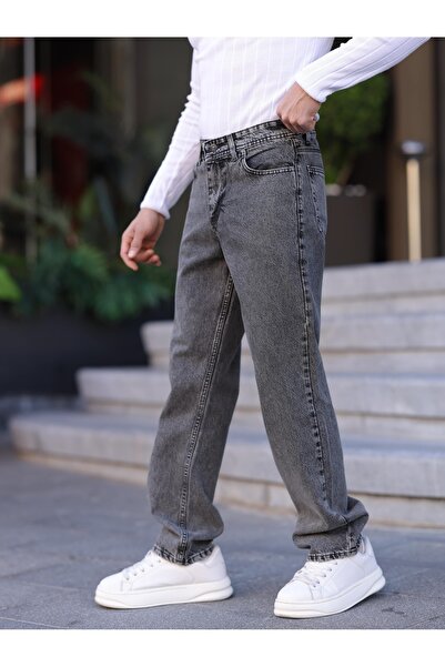 WKM Чоловічі баггі-фіт джинси з деніму