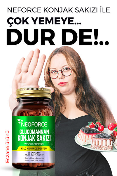 NeoForce Glucomannan Konjak Sakızı 60 Kapsül - Kilo Kontrol Desteği