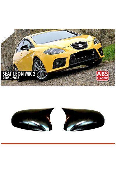 Mayuk Dizayn Leon Mk2 Batman Ayna Kapağı Piano Black / 2005-2008