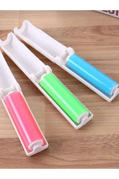 lawrenceshop 2Pcs Pocket Size Washable New Generation Feather Dust Collector Roll in Assorted Colors
