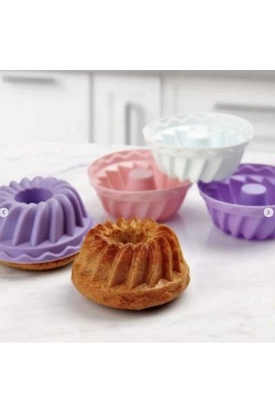 Vi Caro Silicone Small Size 12 Pack Cake Muffin Jelly Mold