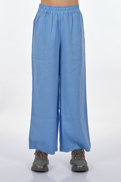 ONLY Pantaloni de damă albastru deschis cu croială relaxată 15259590