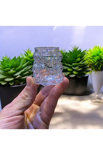 DAFE HOME Grape Model Coffee Side Water Glass Set of 6 90ml.