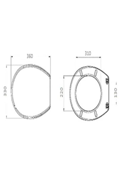 Softy Classic Desenli Yumuşak Klozet Kapağı 6619