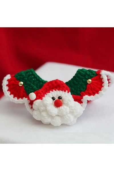 Animalovers Cat Collars Decorated with Santa Claus Decor