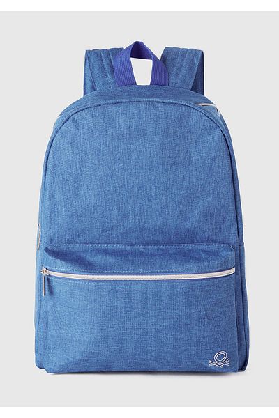 United Colors of Benetton Rucsac pentru fete Saks Blue Benetton Logo