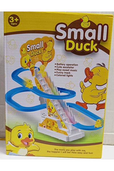 Yurt Oyuncak Merdiven Çıkan Kaydıraktan Kayan Ördekler Işıklı Ve Müzikli Dön Dolaş Oyunu