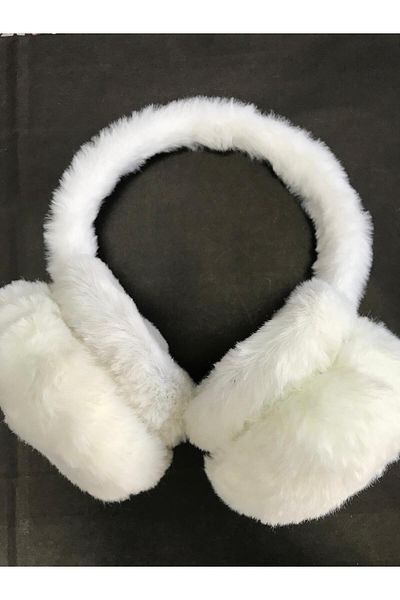GA Mark Pompom Plush Earmuff Cold Protection