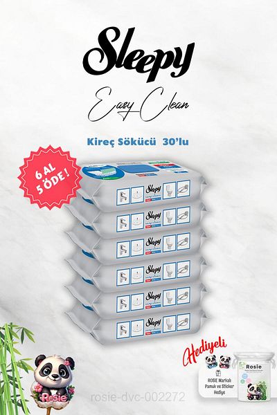 Sleepy Limescale Remover Sleepy and Rosie - Buy 6 Get 5, 30Pcs Gift Set