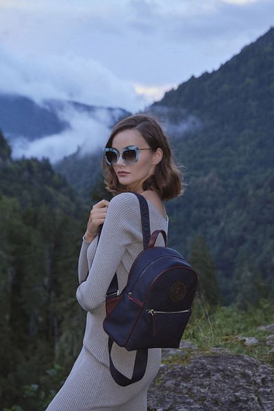 U.S. Polo Assn. Rucsac de damă bleumarin Us23693