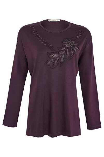 Armine Bumbac pieptănat 24Yd9028 Prune