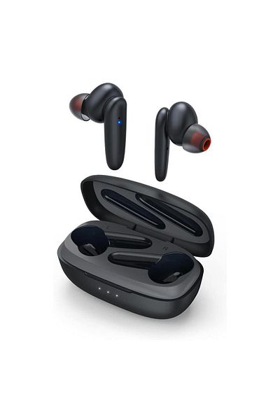 Hama 184078 سماعات أذن Passion Clear Bluetooth ANC True Wireless، باللون الأسود، مقاس واحد
