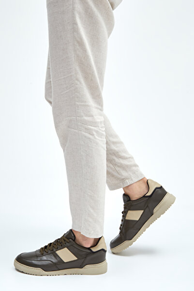 Tamer Tanca Erkek Hakiki Deri Sneakers & Spor Ayakkabı 698 1052-2 Erk Ayk Y23