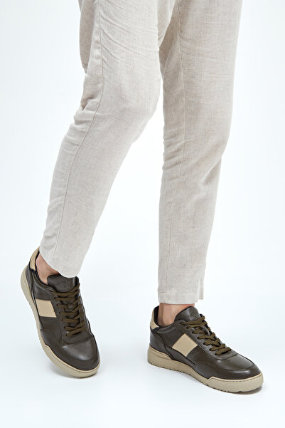 Tamer Tanca Erkek Hakiki Deri Sneakers & Spor Ayakkabı 698 1052-2 Erk Ayk Y23