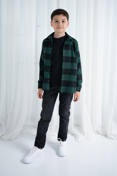 Entel Хлопчача сорочка в клітинку