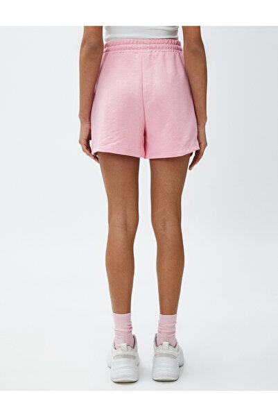 Koton Mini Şort Beli Bağcıklı Cep Detaylı