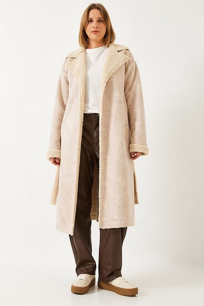 Bianco Lucci Women's Woolen Long Coat 20099 60351367