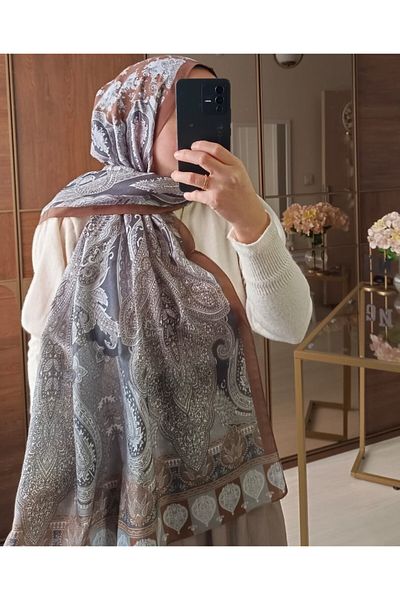 MODA Ethnic Etro Pattern Cotton Soft Shawl