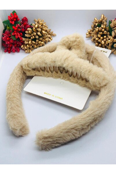 İnDerin Set de 2 catarame de pluș pentru coroană și cataramă