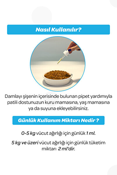 Vet's Plus Plus+B Anti-Hair Loss Damla 50ml (Tüy Dökümü Engelleyici ve Tüy Sağlığı Destekleyici Kedi Vitamini)