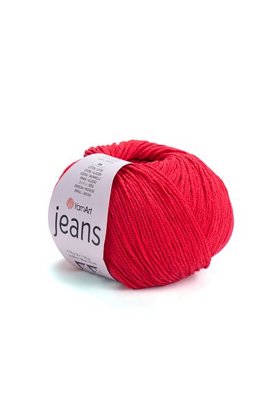 Yarnart Jeans - Hand Knitting Thread Red-90