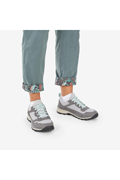 Decathlon Quechua Kadın Outdoor Keten Pantolon - Haki - Nh500