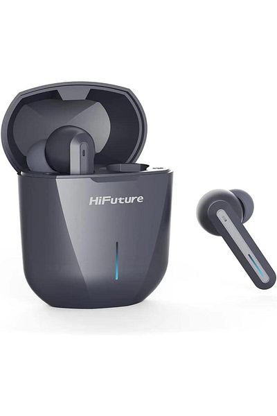 HiFuture Radge Gaming and Music True Wireless Earbuds, Grey
