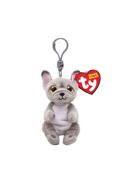 TY Beanie Boos Ty Beanie Pug Dog Wilfred Keychain 12 cm