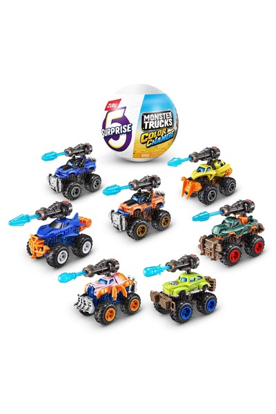 GIOCHI PREZIOSI Mini brands monster trucks color change s3 surprise package