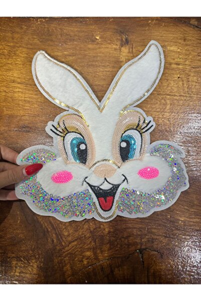 Gönülden Tasarım PLUȘ STICKABLE CU FIER DE FIERĂ PENTRU CUSUT IEPURE ARMĂ APL...