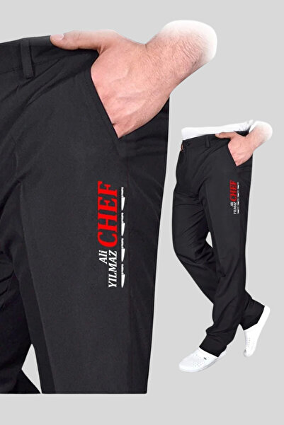 Üniformanya İsim Hediyeli, İsimli Pantolon, Chef Nakışı İşli, Yanları Biyeli ...