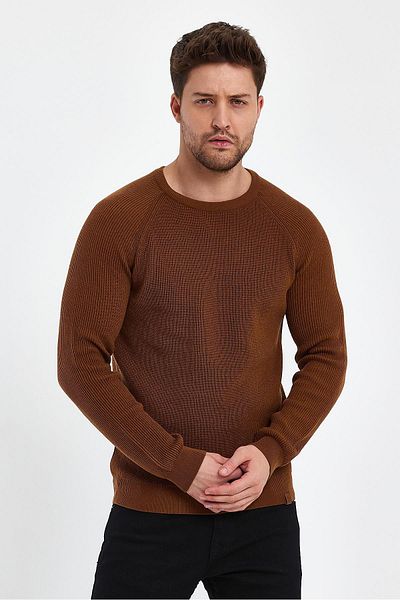 ALEXANDERGARDI Плетен пуловер с кръгла яка Selanik (E23-6707)