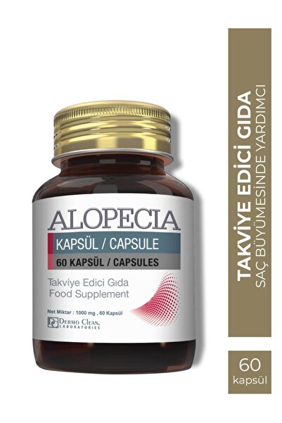 Alopecia 60 Kapsül Saç Büyümesine Yardımcı Gıda Takviyesi