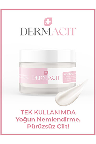 DERMACIT Su Bazlı Yoğun Nemlendirici Krem – 4D Hyaluronic Acit & Caffeine