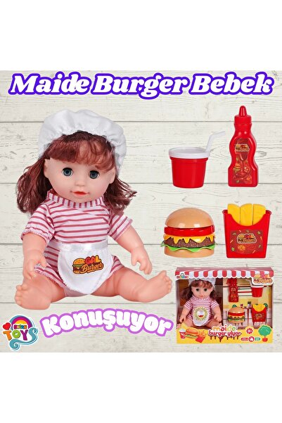 Doğan Oyuncak Dünyası Maide Burger Yiyor - Türkçe Konuşan Maide Et Bebek - Ko...