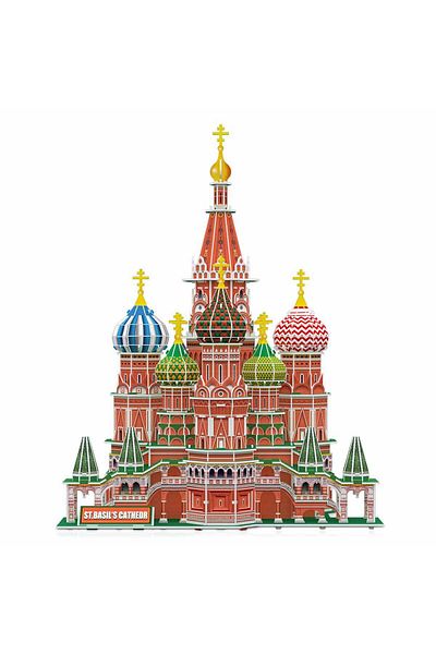 Cubic Fun Nessiworld 3D Puzzle St. Basil's Cathedral