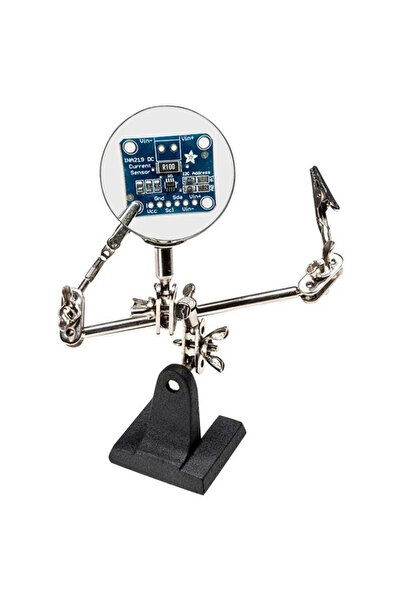 Ventatek Üçüncü El Mercekli Elektronik PCB-Kart Tutucu Büyüteçli