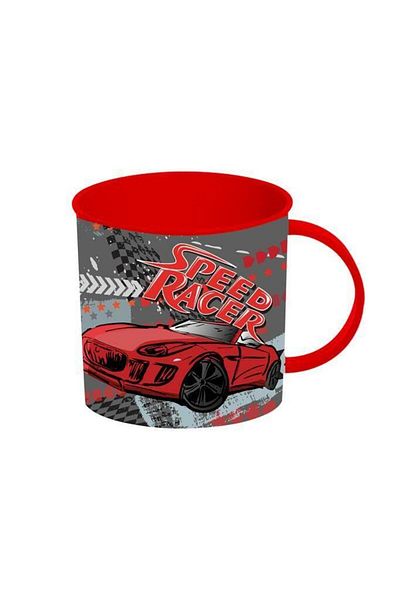 Herevin 280 Cc Car Pattern Cup with Handle