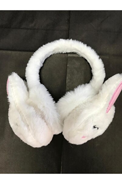 GA Mark Cute Fluffy Furry Plush Rabbit Earmuff Kids Own Production