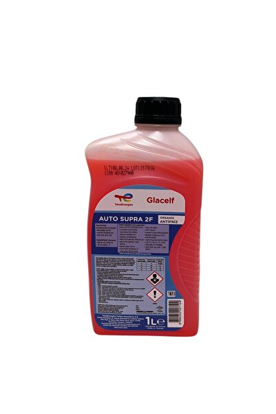 TOTAL Glacelf Auto Supra 2F Organik 4 Mevsimlik Turuncu Antifriz 1 Litre