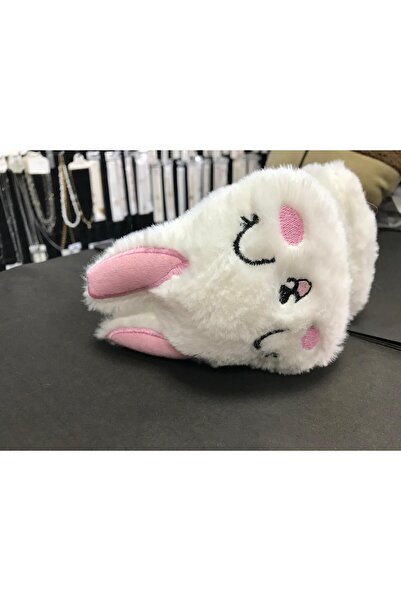 GA Mark Cute Fluffy Furry Plush Rabbit Earmuff Kids Own Production