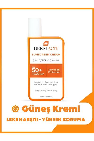 DERMACIT Anti-blemish SUNSCREEN - SUNSCREEN CREAM SPF 50+ (sensitive Skin, 50ml)