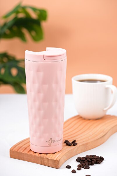 Penguen Termos Mug Sızdırmaz 500ml - Çift Çidarlı Paslanmaz Çelik